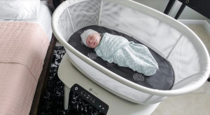 Колыбель укачивающая 4moms mamaRoo sleep bassinet, для новорожденных